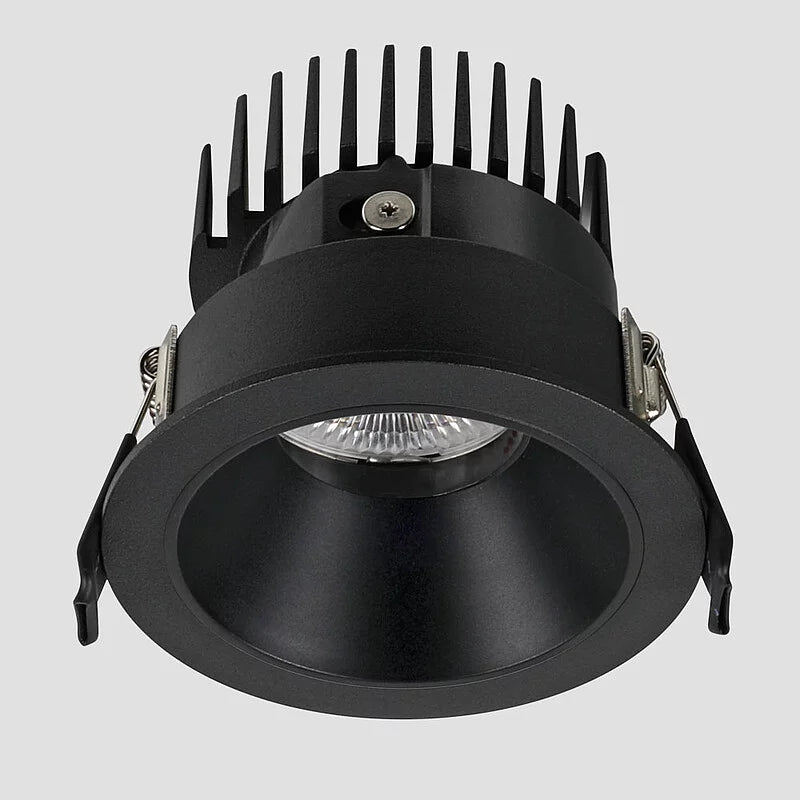 Flexio Downlight, Fixed, Black, 11W, LED, Dim, IP44