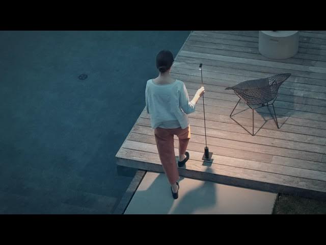 Flia Floor Wireless, 180 cm H, LED, 2.5W, Touch Dim, IP65