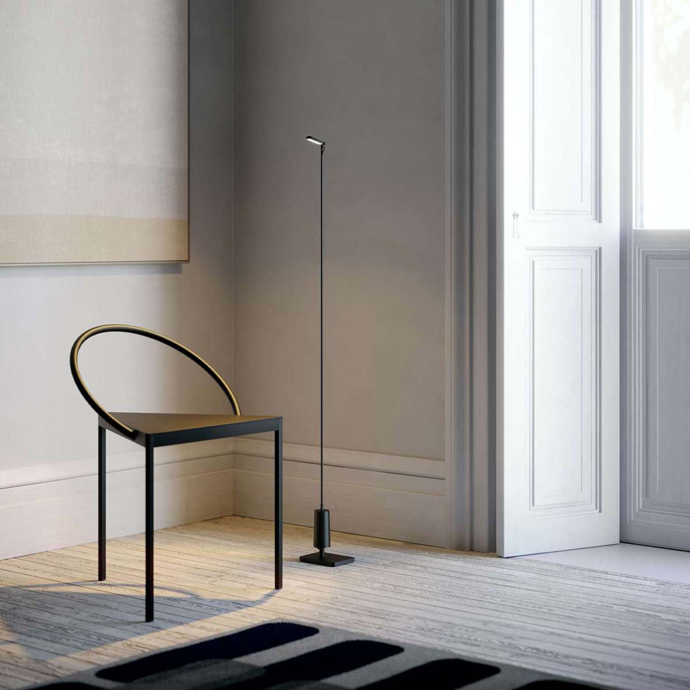 Flia Floor Wireless, 120 cm H, LED, 2.5W, Touch Dim, IP65