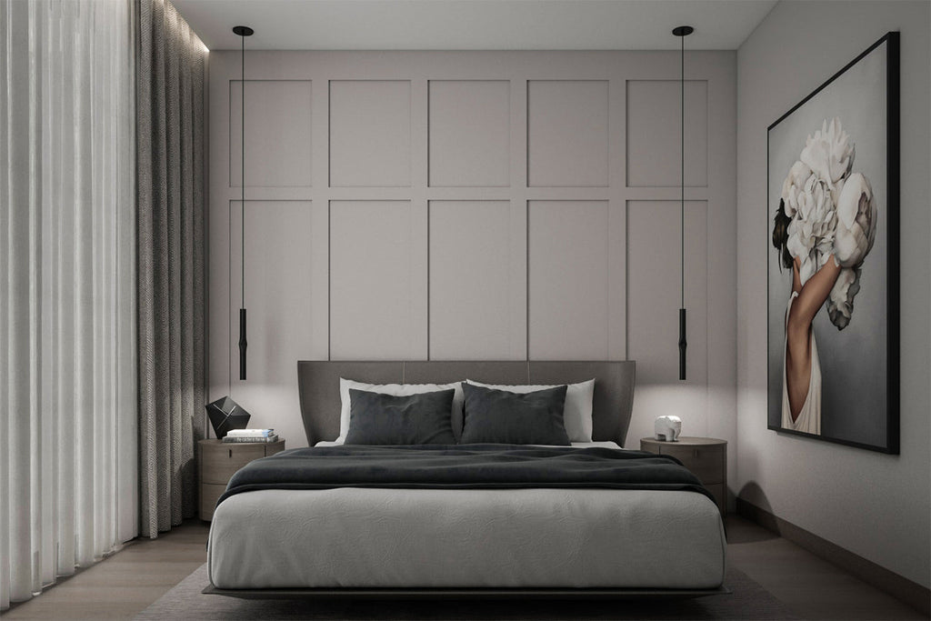 Flow Pendant, Black, 32 cm H, LED, Recessed Mount, Triac Dim