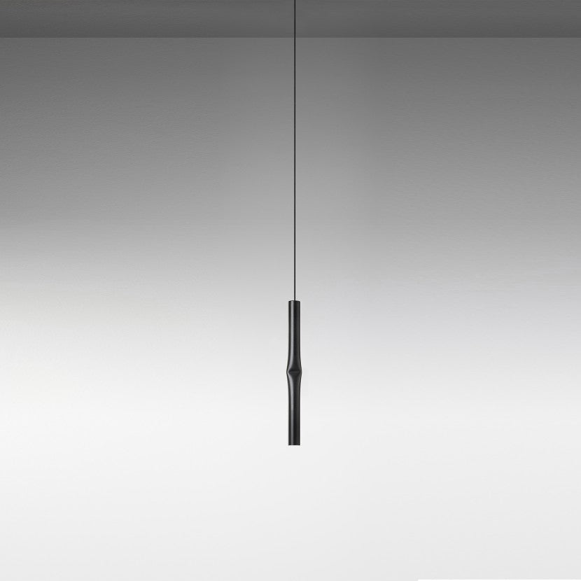 Flow Pendant, Black, 41 cm H, LED, Recessed Mount, Triac Dim