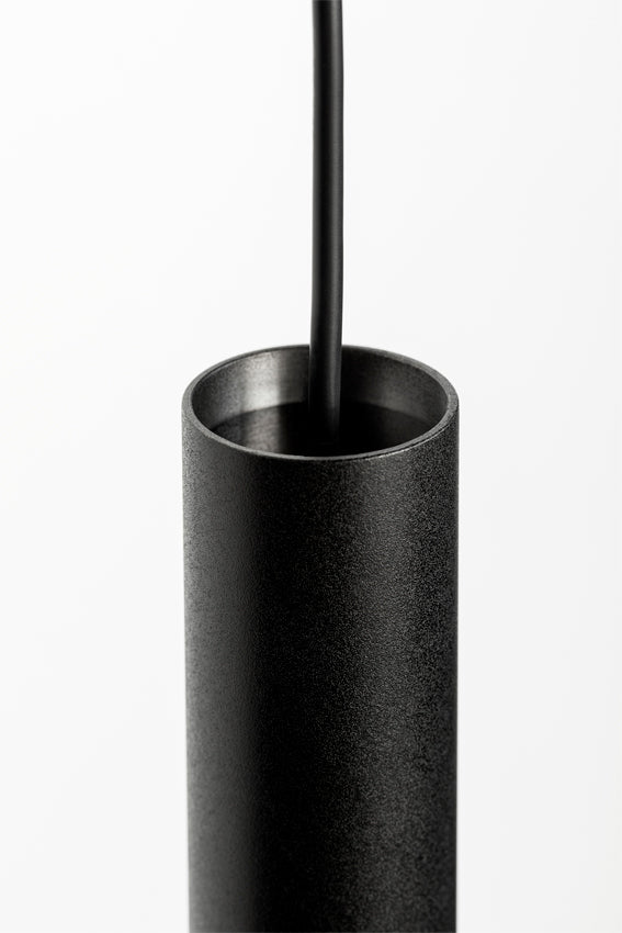 Flow Pendant, Black, 32 cm H, LED, Surface Mount, On/Off