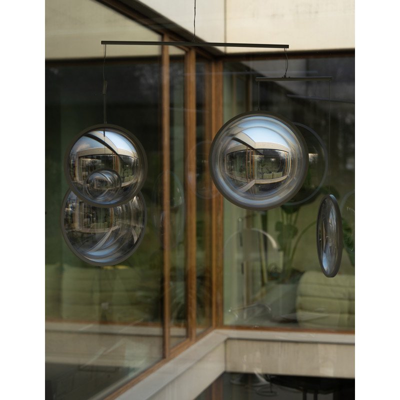 Focus Pendant, 5 Light, Gold, LED, Triac Dim, IP20