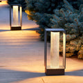 Frame Bollard, Medium, Black, LED, NO DIM, IP65