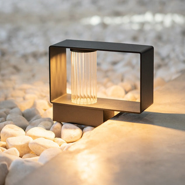 Frame Bollard, Small, Black, LED, NO DIM, IP65