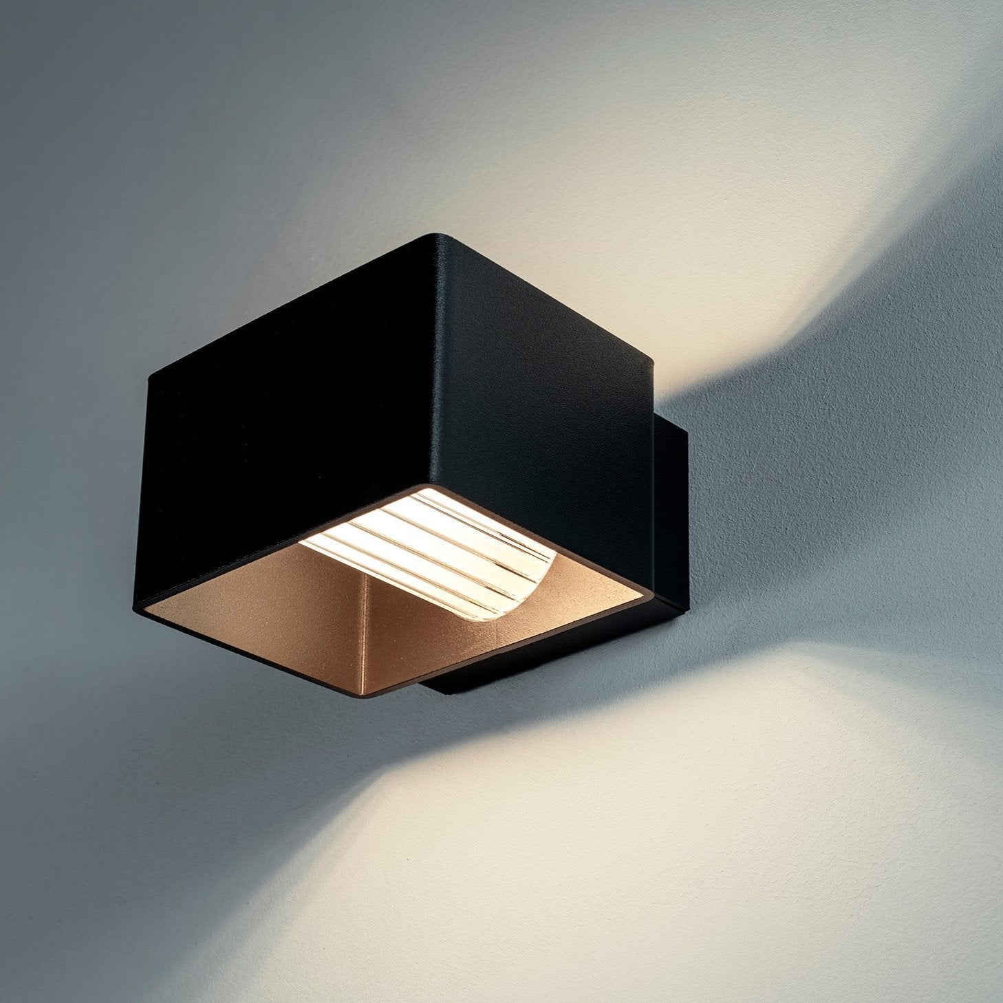 Frame Wall Light, Black, LED, NO DIM, IP65