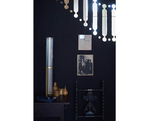 Frechin Adjustable Table Lamp, Glass and Marble, LED, Touch Dim, IP20