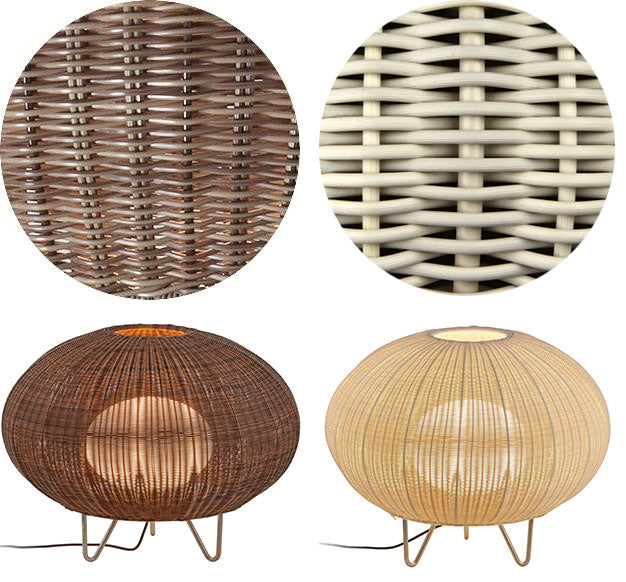 Garota Pendant, Small, Brown, LED, 8.4W, On/Off, Plugs In, IP66