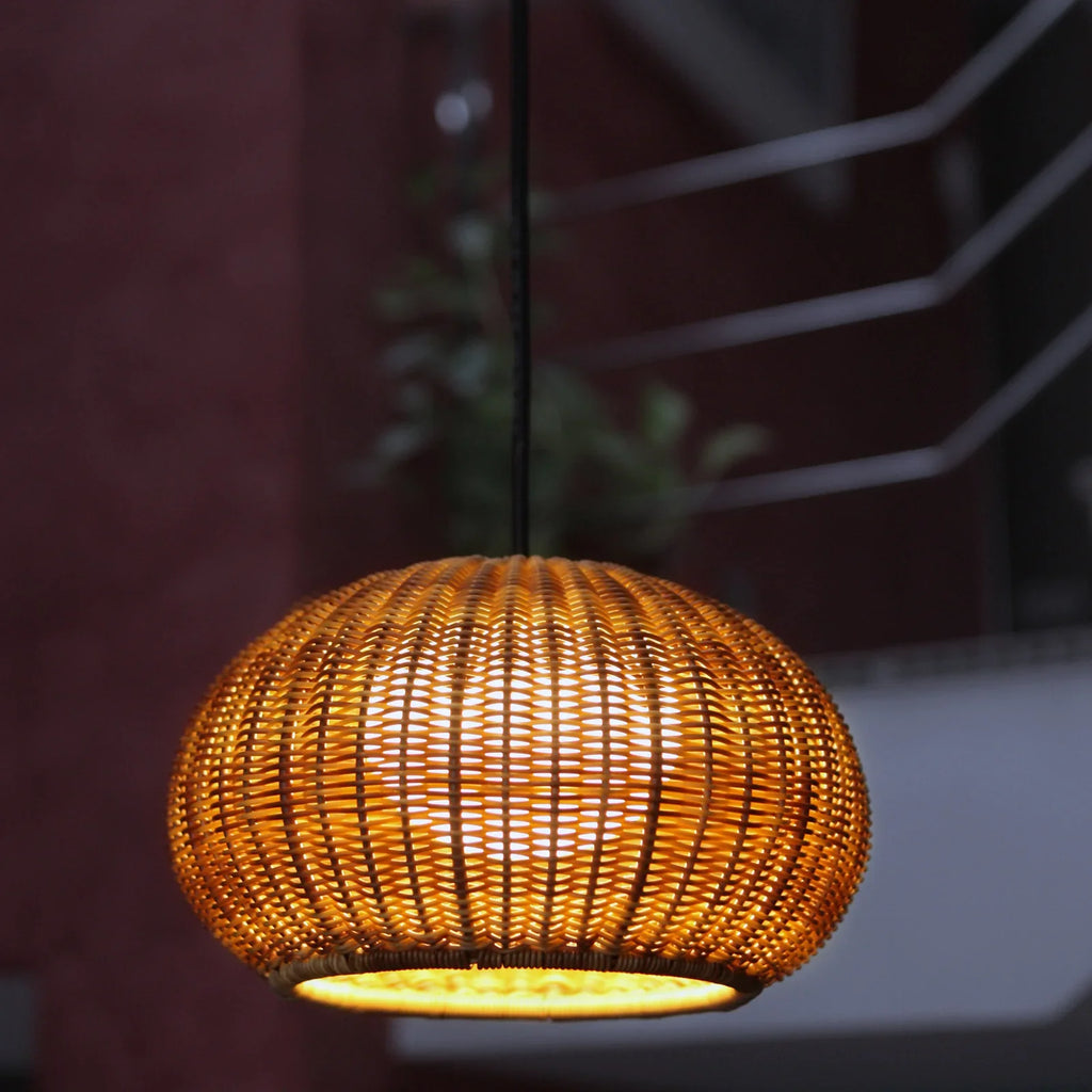 Garota Pendant, Small, Brown, LED, 8.4W, On/Off, Plugs In, IP66