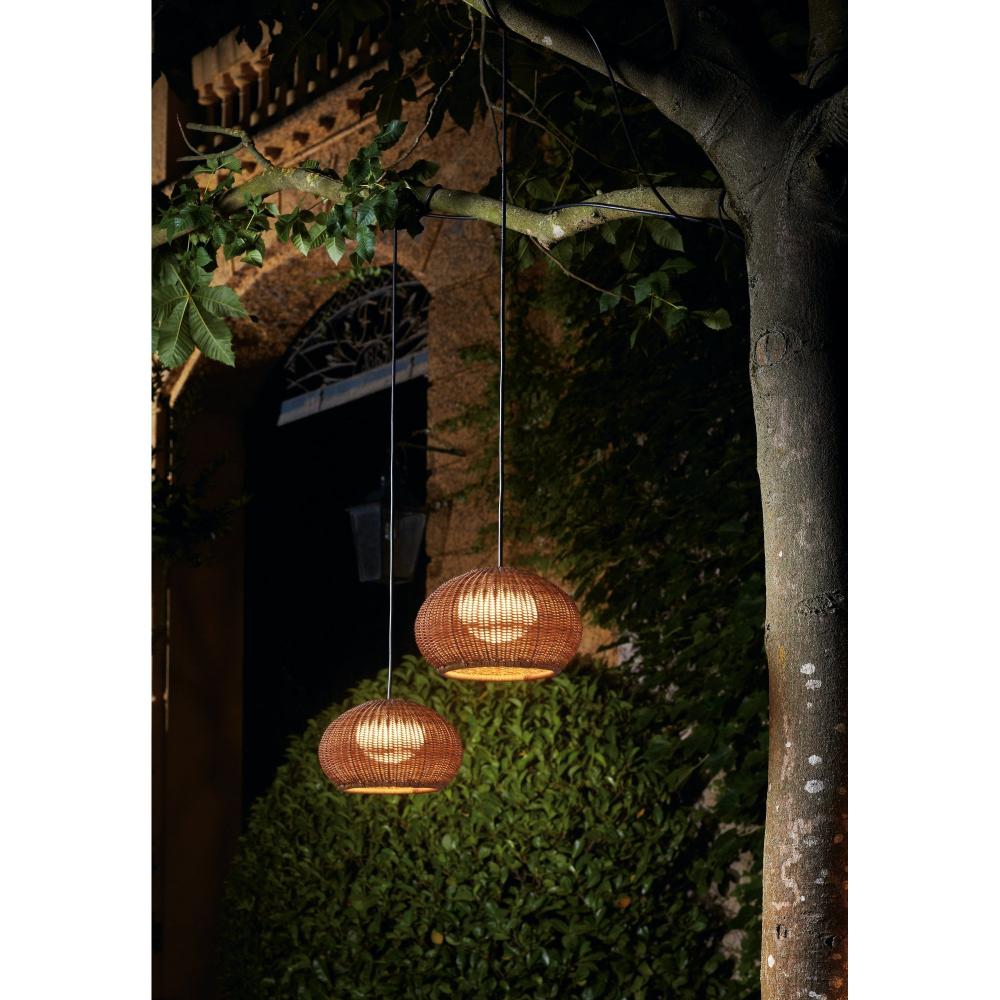 Garota Pendant, Small, Brown, LED, 8.4W, Triac Dim, IP66