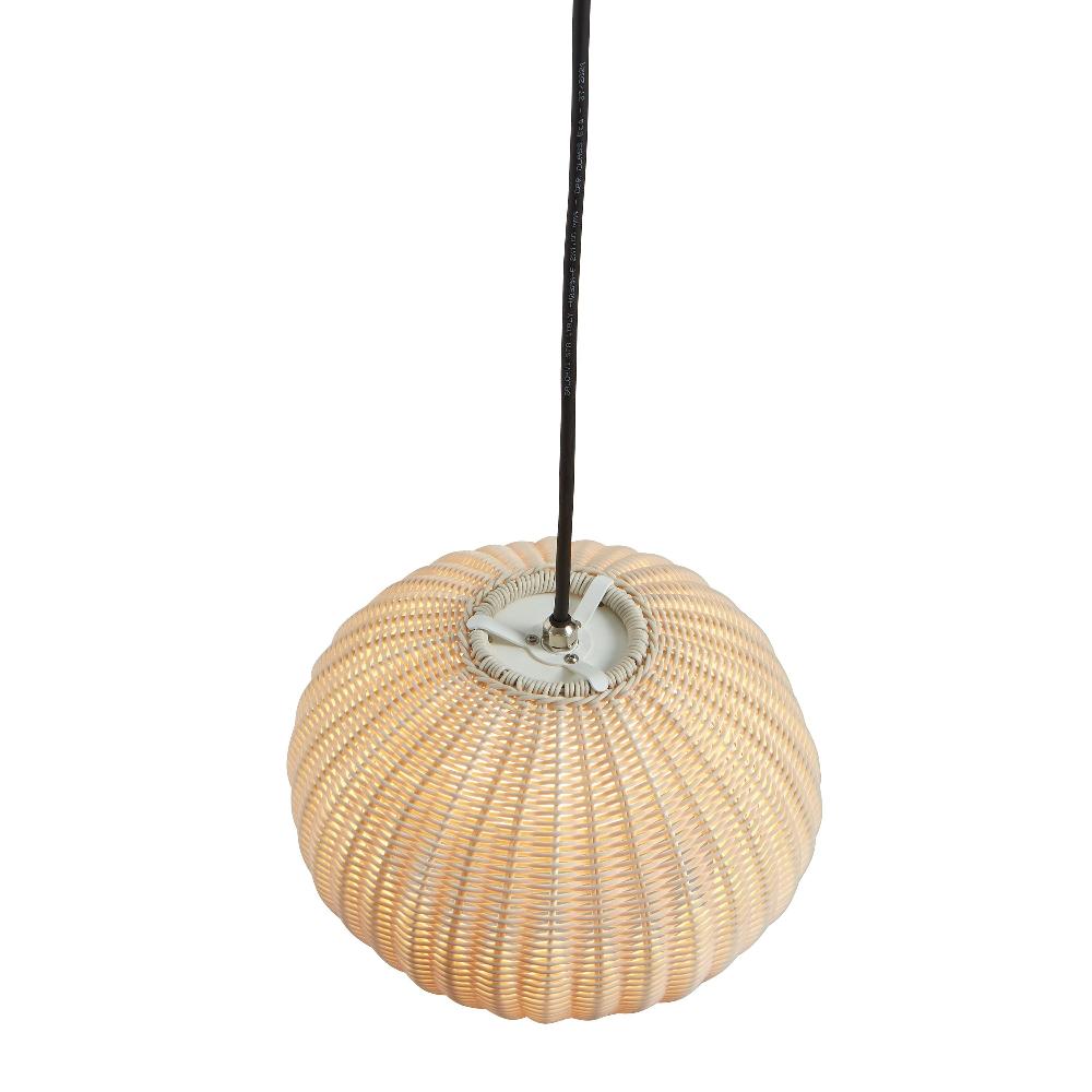 Garota Pendant, Small, Ivory White, LED, 8.4W, Triac Dim, IP66