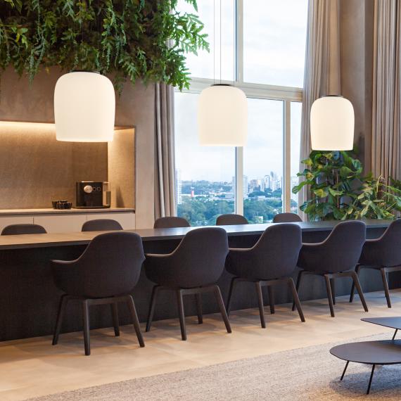 Ghost Pendant, LED, Push, 1-10v, DALI or Casambi Dim