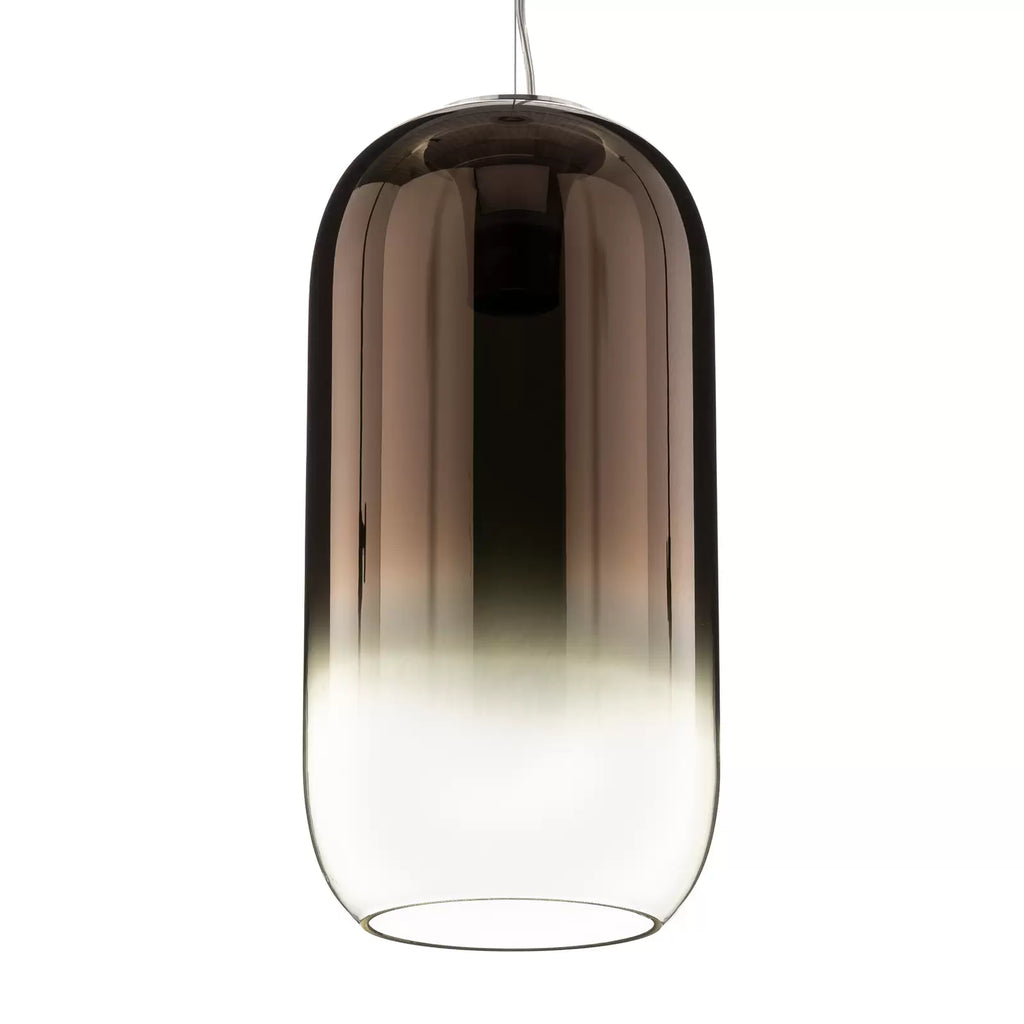 Gople Pendant, Bronze Ombre Clear Glass, IP20