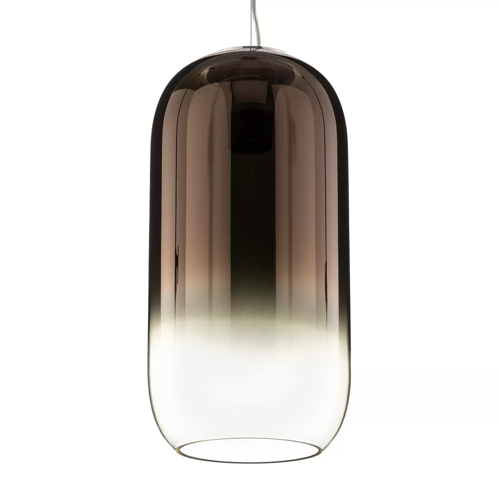 Gople Pendant, Bronze Ombre Clear Glass, IP20