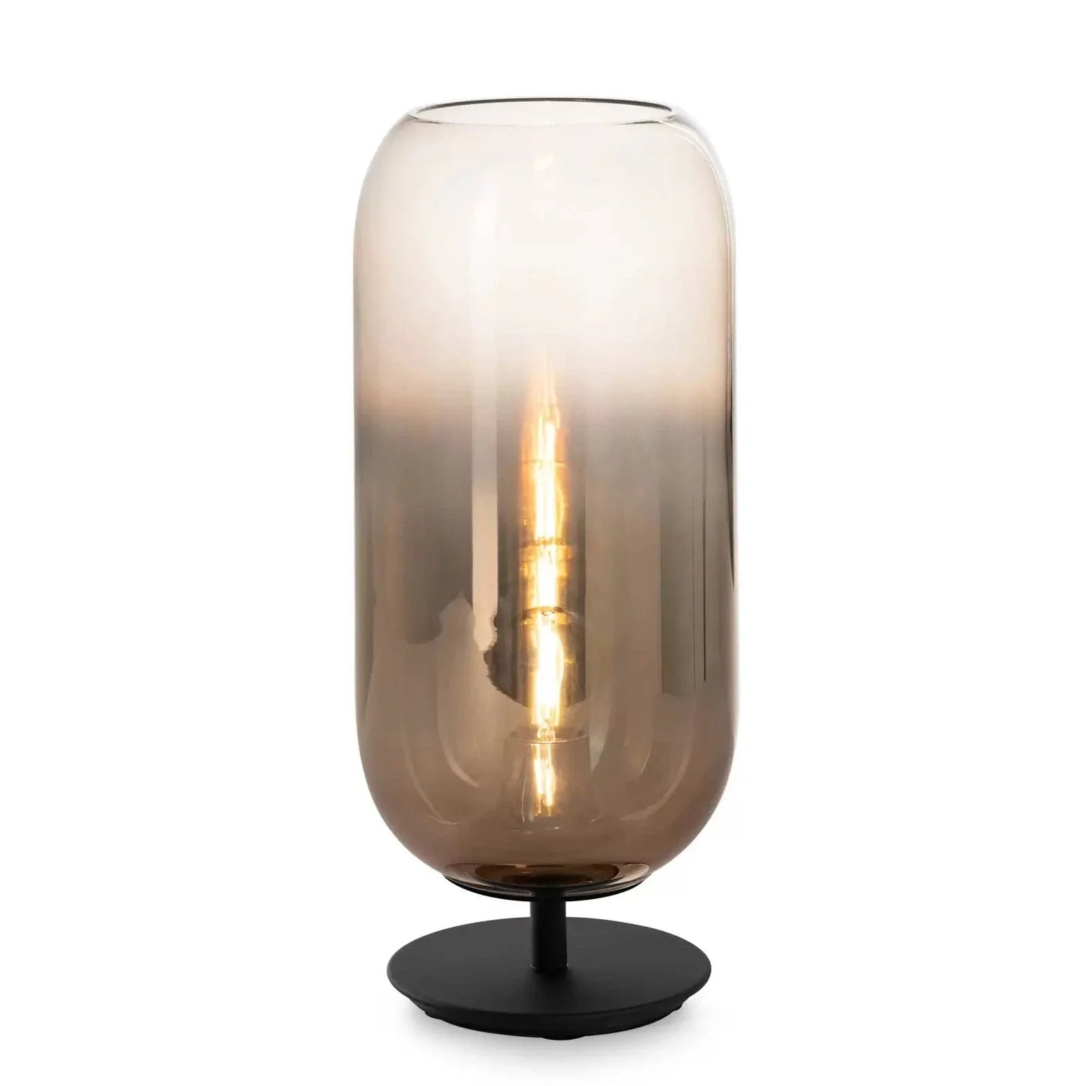 Gople Table Lamp, Bronze Ombre Clear Glass, IP20