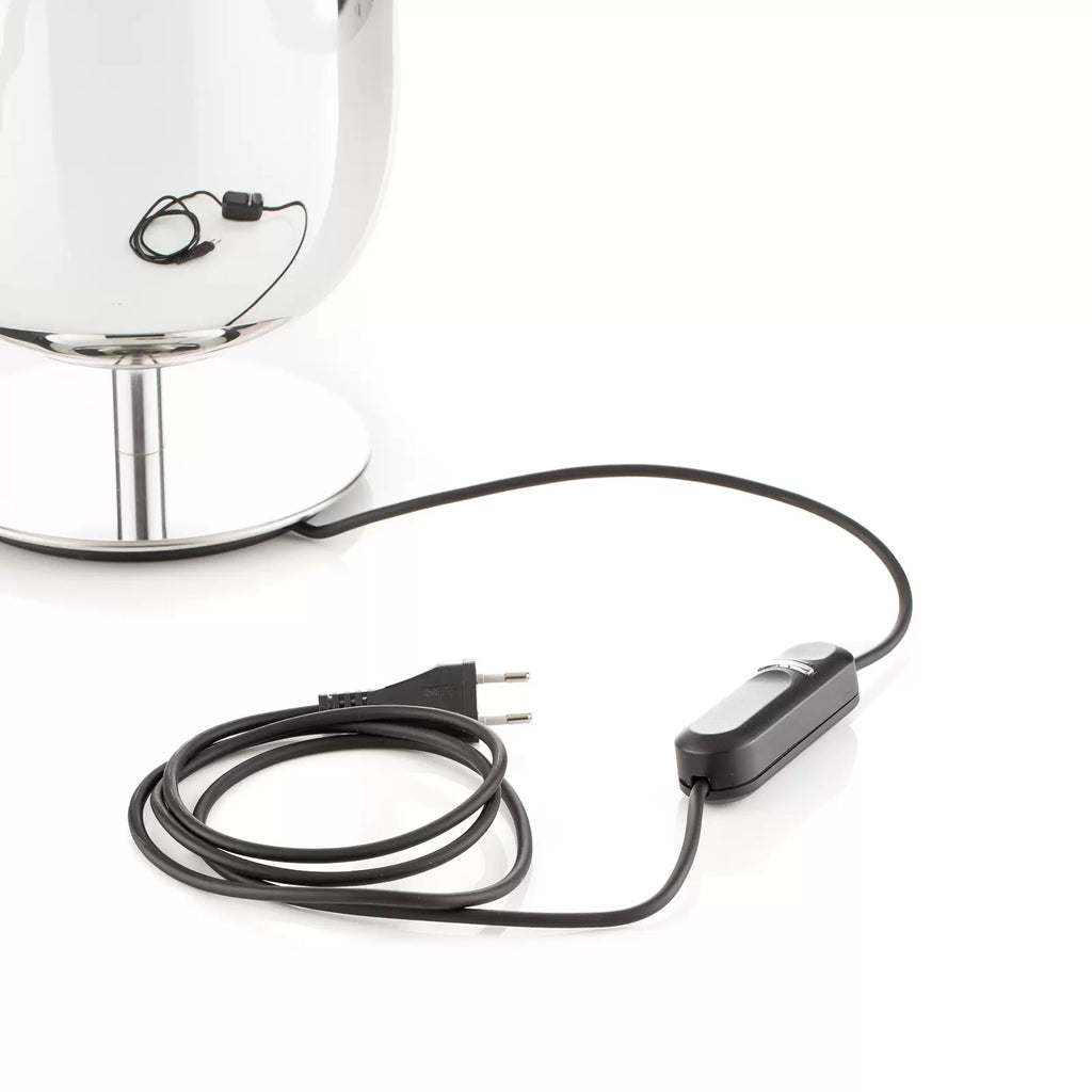 Gople Table Lamp, Silver Mirrored Ombre Clear Glass, IP20