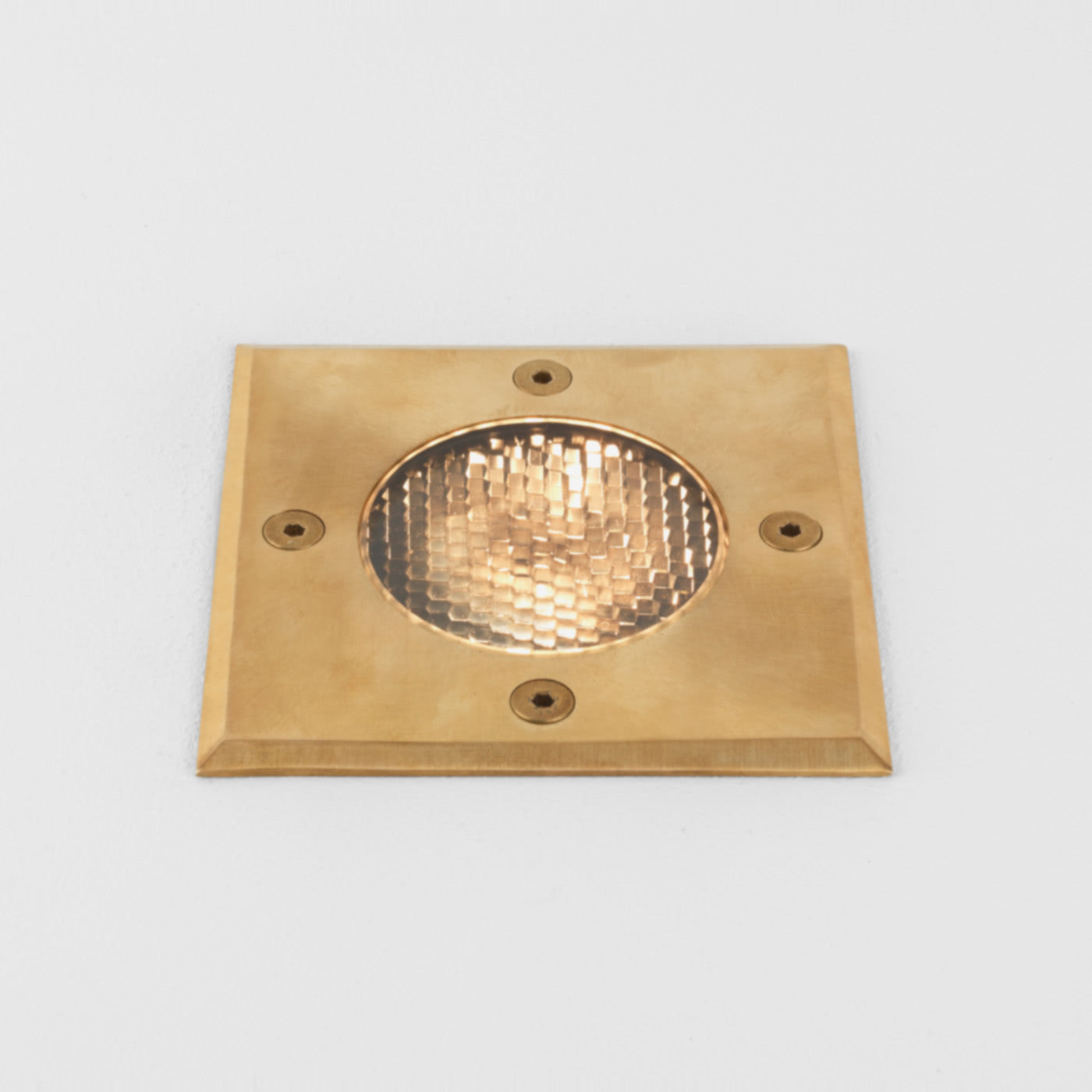 Gramos, Inground Uplight, Brass, Square, GU10, IP65
