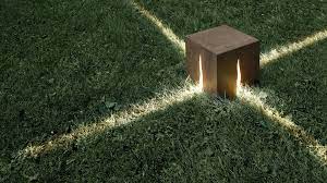 Granito Bollard, Small, Rust, G12, IP65