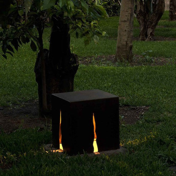 Granito Bollard, Large, Rust, G12, IP65