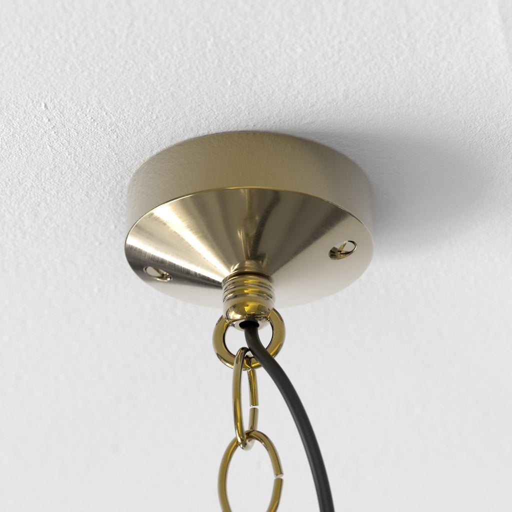 Homefield Pendant, Brass, E27, IP44