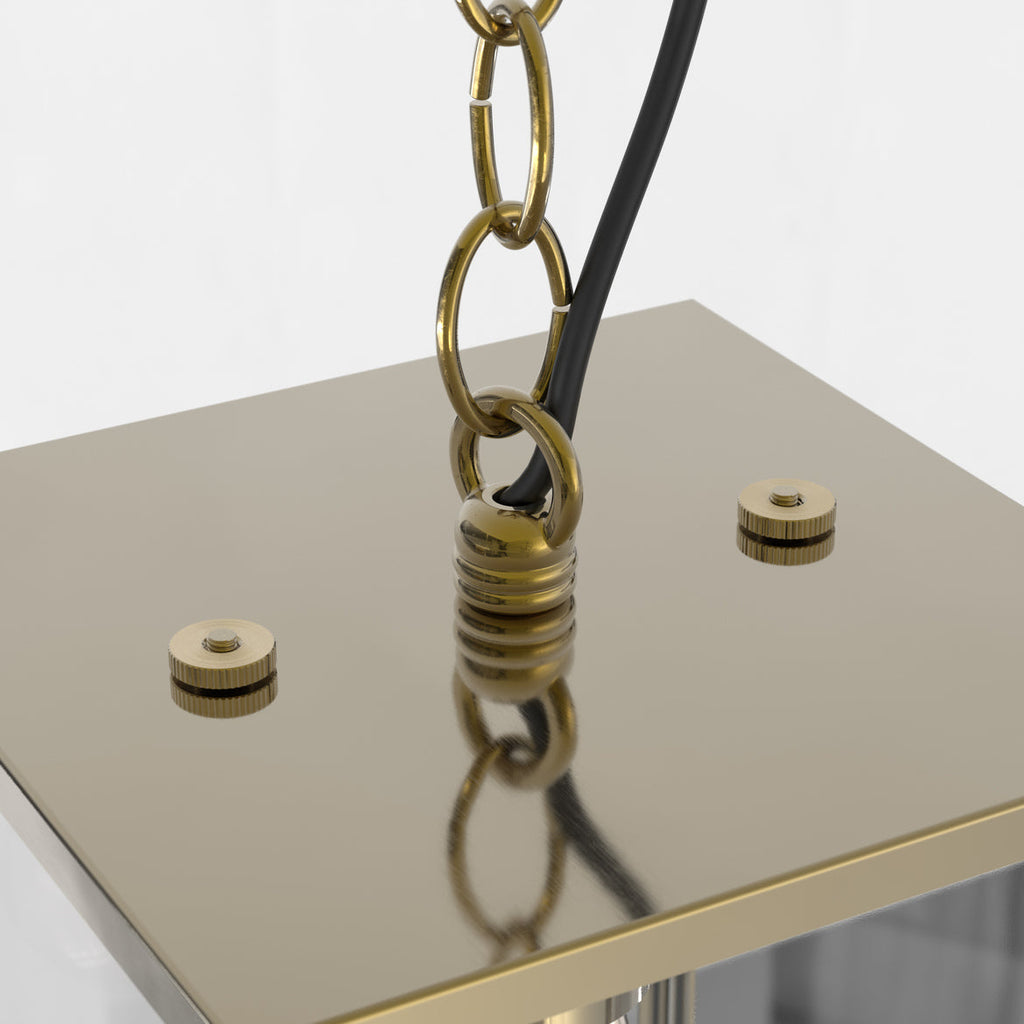 Homefield Pendant, Brass, E27, IP44