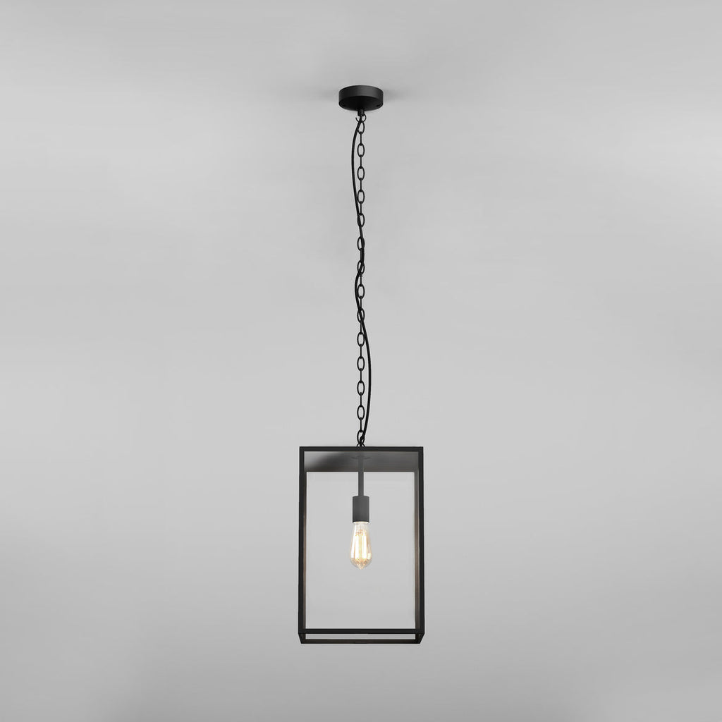 Homefield Pendant, Black, E27, IP23