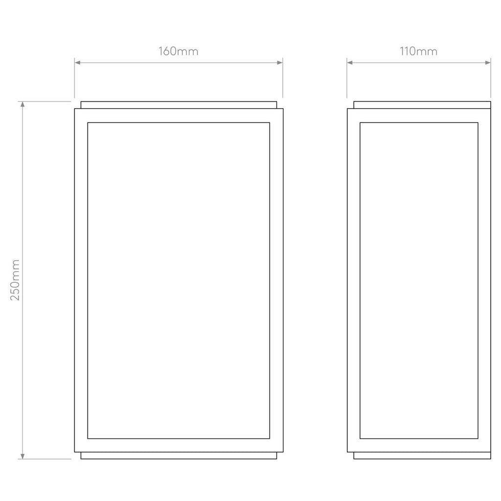 Homefield 160 Wall Light, E27, MOTION SENSOR, IP44