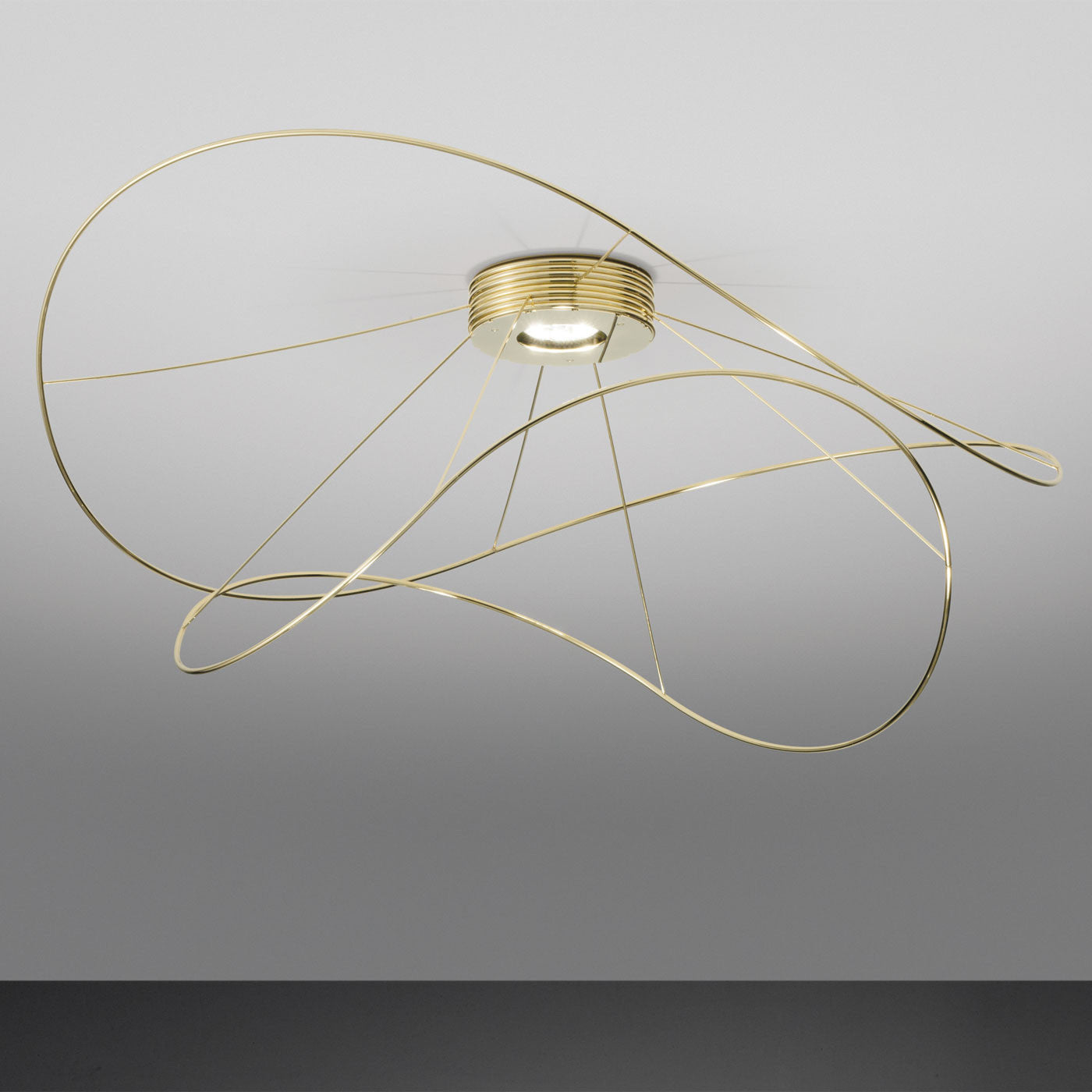Hoops Ceiling 2, Gold, LED, Phase Dim, IP20