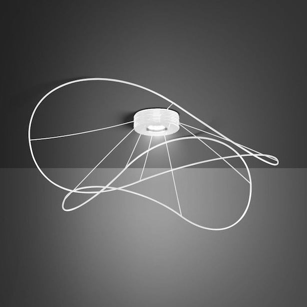 Hoops Ceiling 2, White, LED, Phase Dim, IP20
