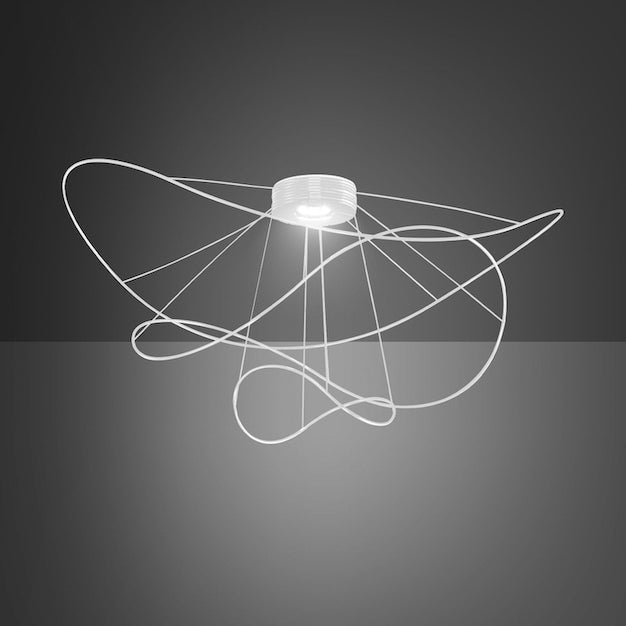 Hoops Ceiling 3, White, LED, Phase Dim, IP20