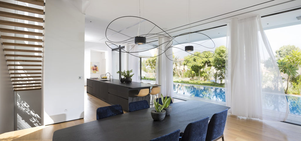 Hoops Pendant 3, Black, LED, Phase Dim, IP20