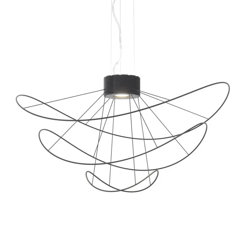 Hoops Pendant 3, Black, LED, Phase Dim, IP20