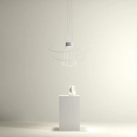 Hoops Pendant 3, White, LED, Phase Dim, IP20