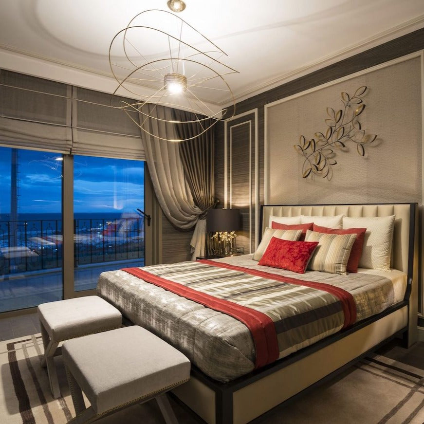 Hoops Pendant 4, Black, LED, Phase Dim, IP20