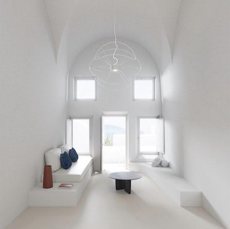 Hoops Pendant 3, White, LED, Phase Dim, IP20