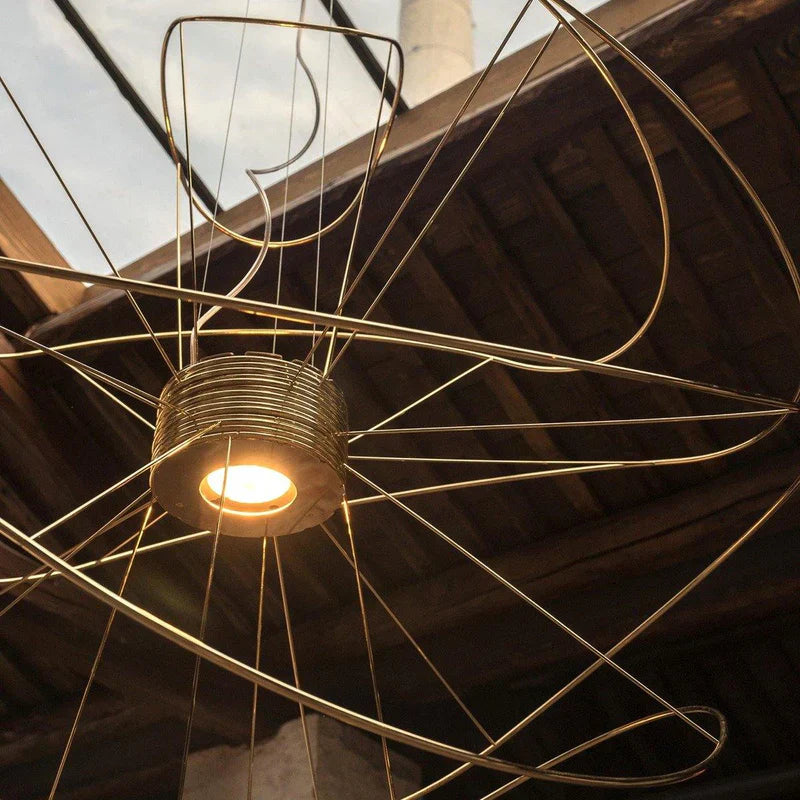 Hoops Pendant 4, Black, LED, Phase Dim, IP20