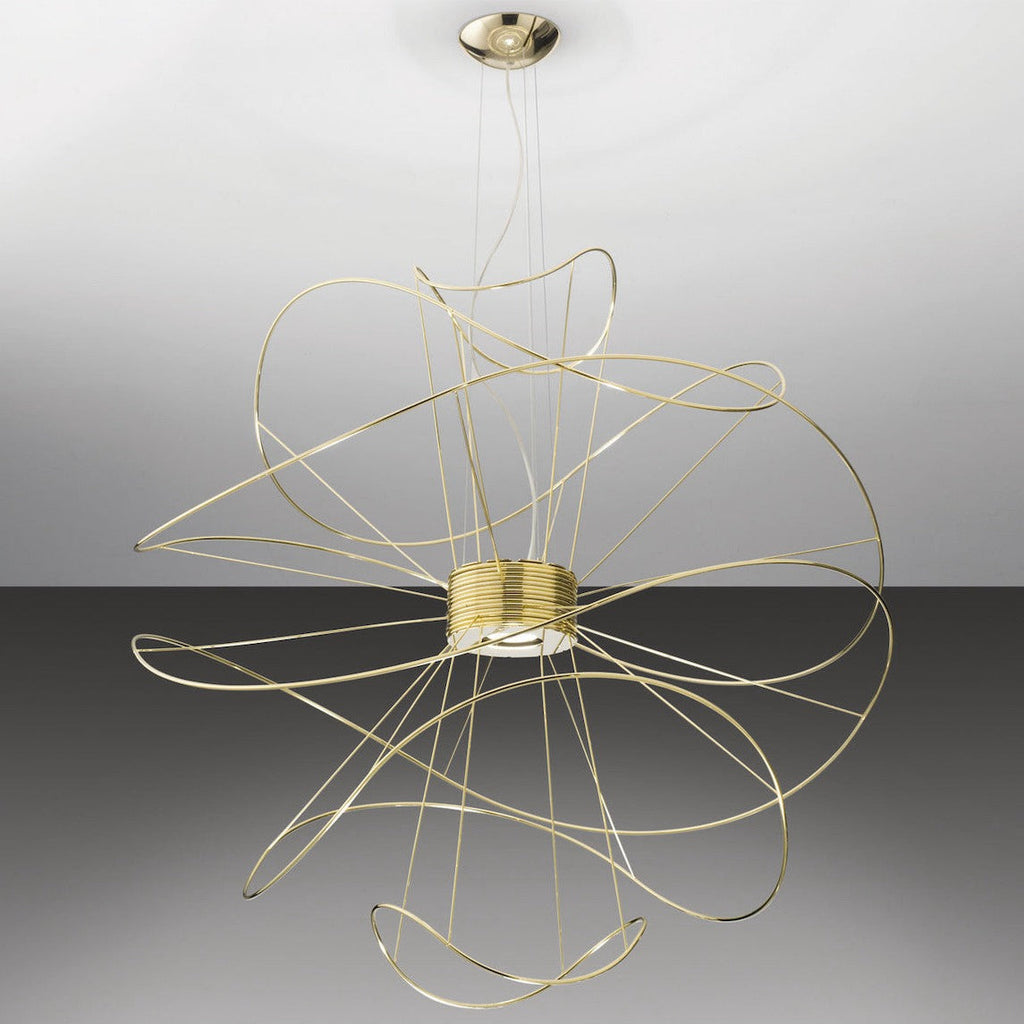 Hoops Pendant 6, Gold, LED, Phase Dim, IP20