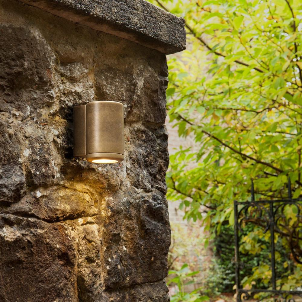 Jura, Wall 1 Beam, Solid Brass, GU10, IP44