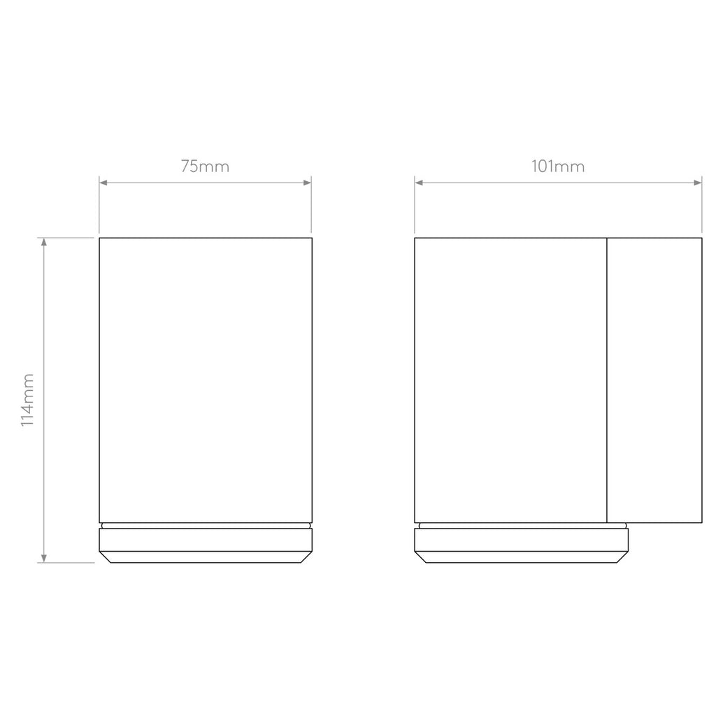 Jura, Wall 1 Beam, Solid Brass, GU10, IP44