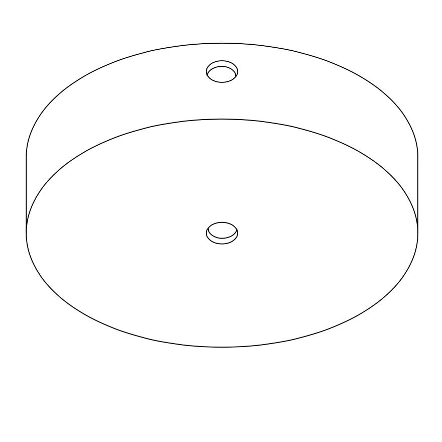 Plancton Pendant, 45 cm ø, White Fibreglass, E27, IP44