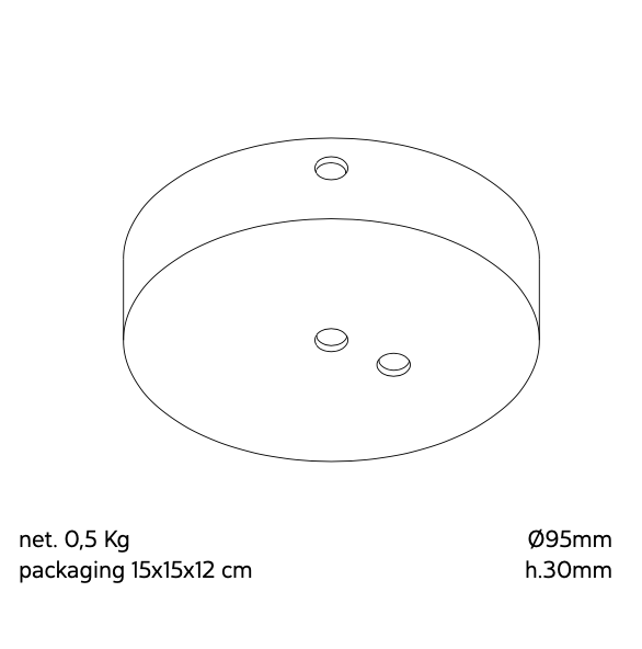 Cell Pendant Lamp, Wide, 87 cm H, White Metal with White Poly, E27, IP65