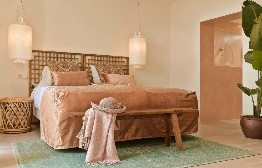 Kimono Pendant, Short, White Fibreglass, E27, IP65