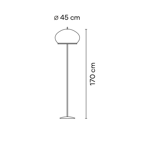 Knit Stem Floor Lamp, Oval Small, Stretch Knit Material over Polymer Orb, 33.6W, LED, On/Off or Dim