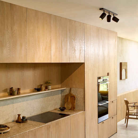 Koto Linear Spot Light, Adjustable, Black, GU10, IP20