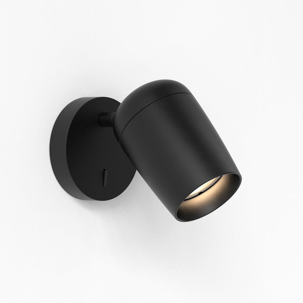 Koto Reading Wall Light, Black, Adjustable, GU10, IP20