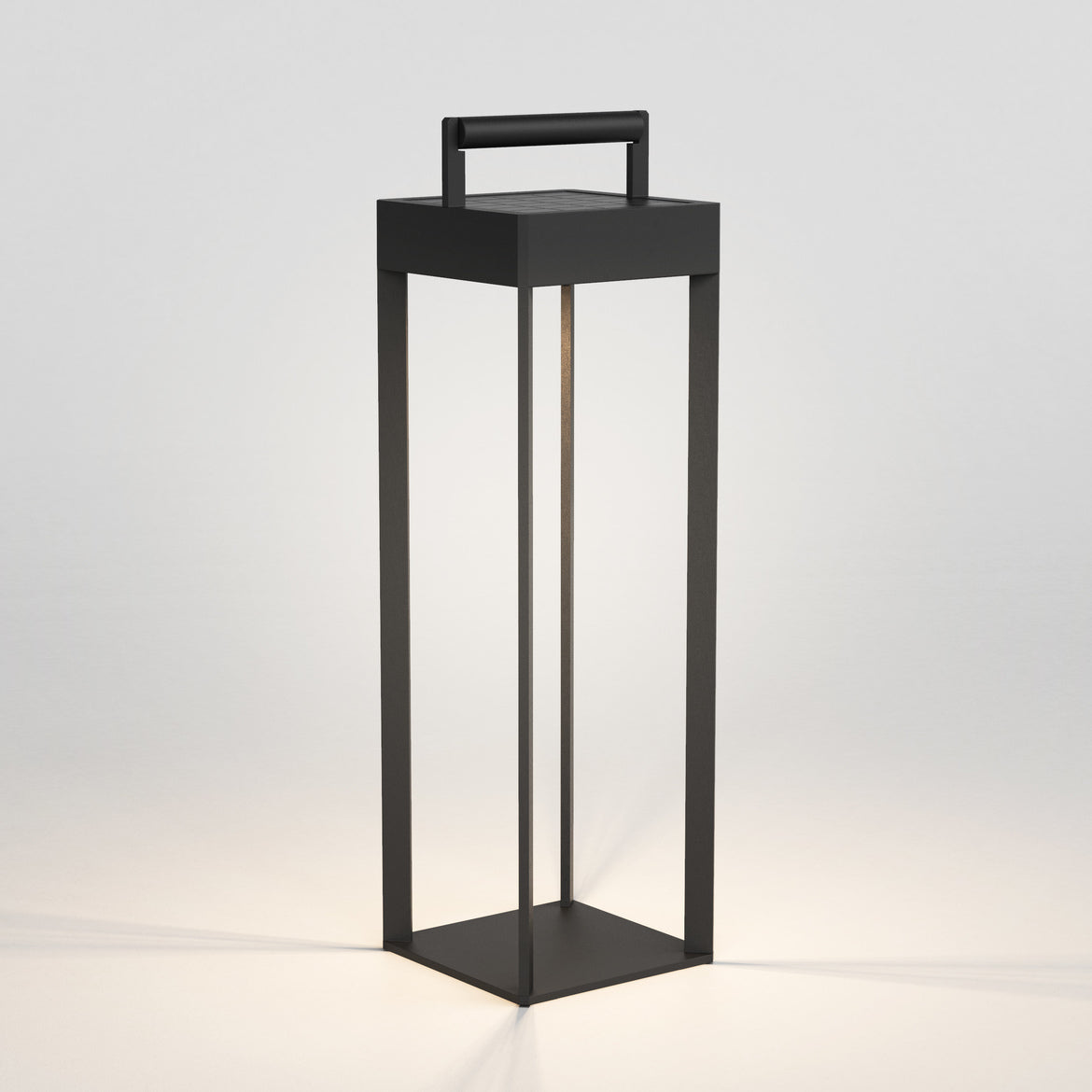 Kuro Wireless Floor Lamp, Black, LED, Touch Dim, IP44