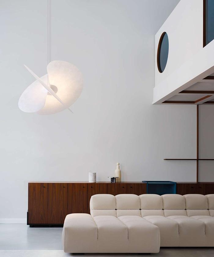 Levante Pendant, Matt White, 60 cm, LED, Phase Dim, IP20