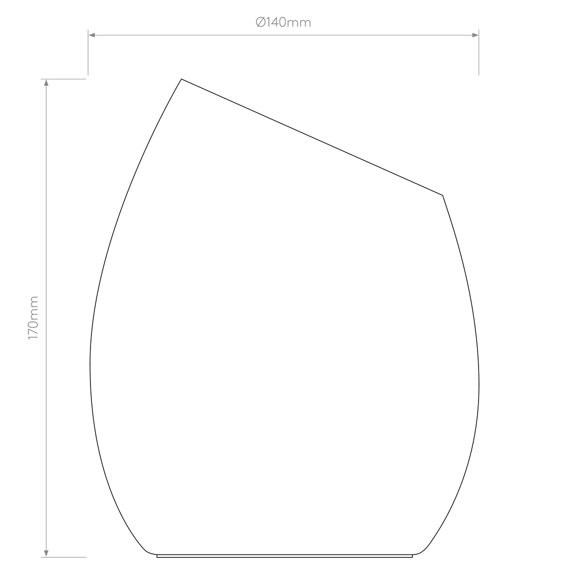 Limina Floor Lamp Uplight, GU10, IP20