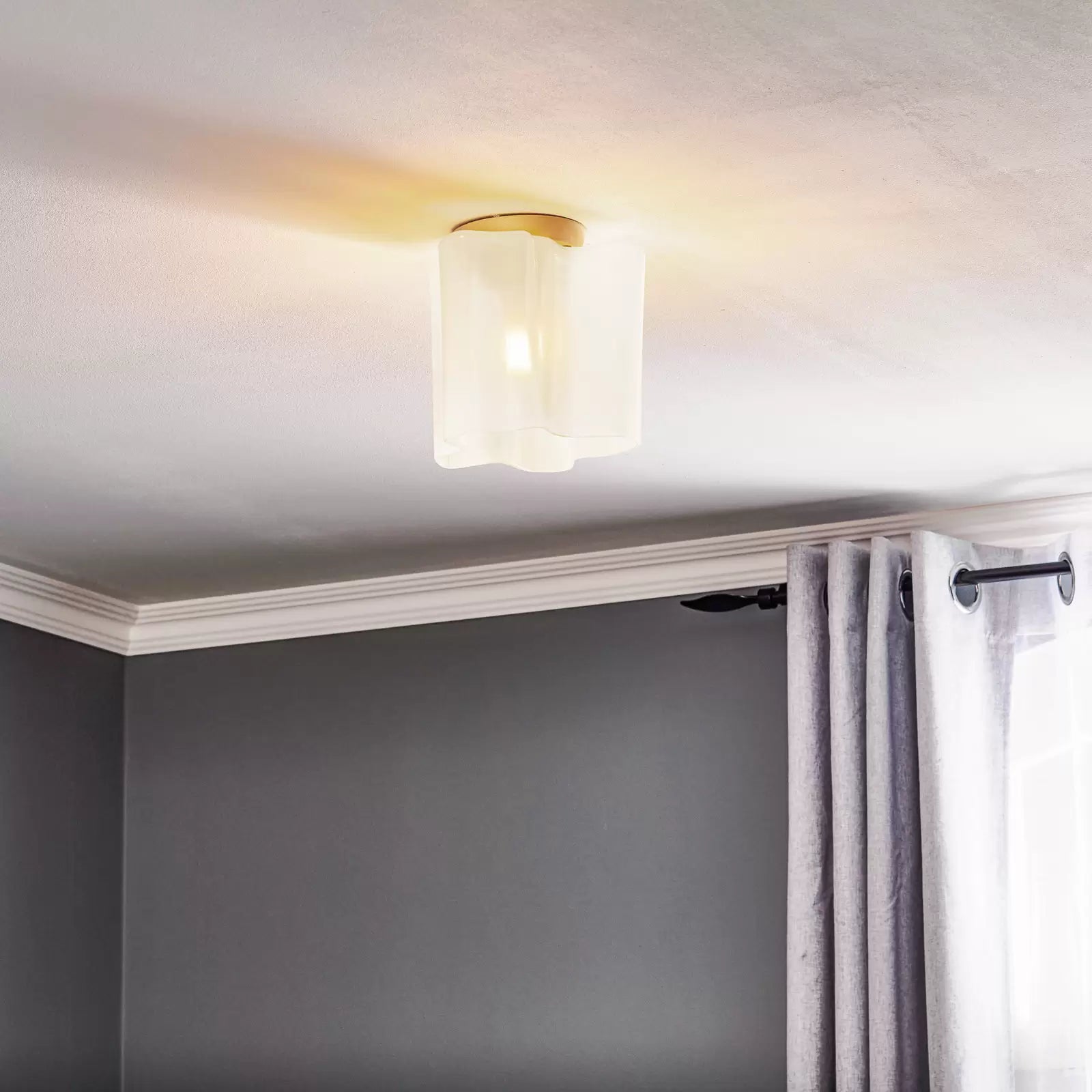 Logico Ceiling, White, Single, IP20