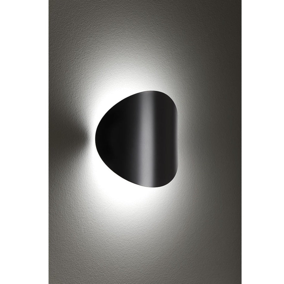 Lune Wall Light, Black, LED, Triac Dim, IP65 Outdoor
